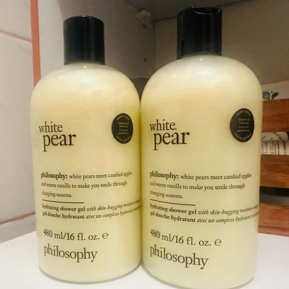 ✨New✨ TWO Philosophy White Pear 🍐 Hydrating Shower Gel - Picture 1 of 7